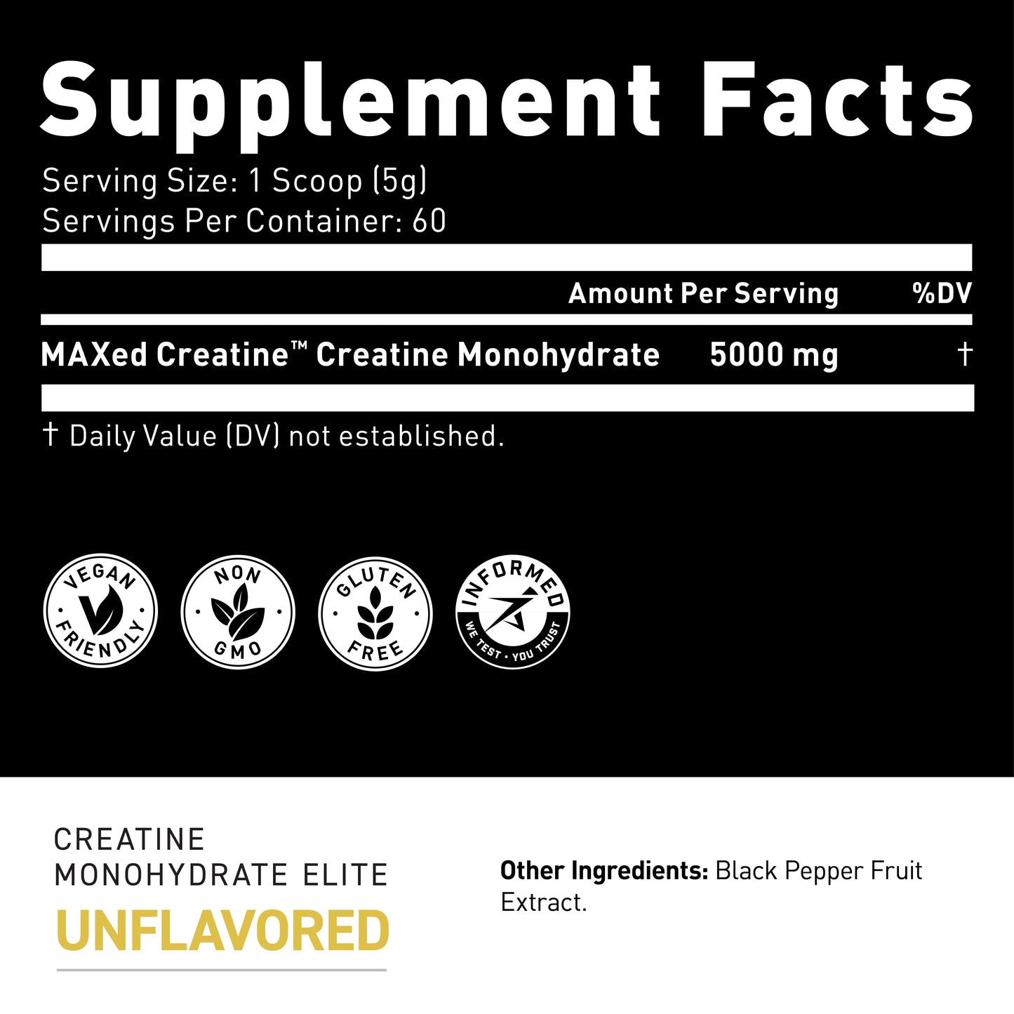 Creatine Monohydrate Elite