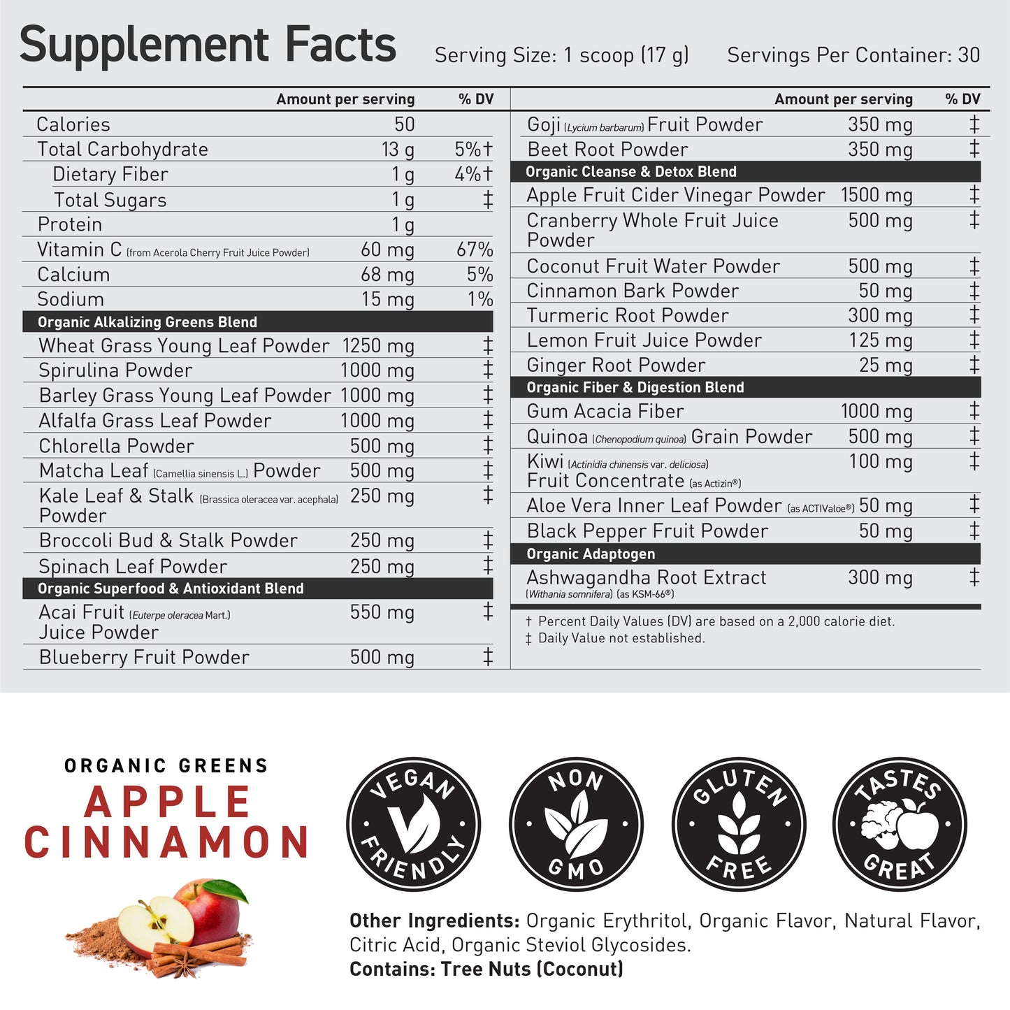 Organic Greens (Outlive 100)