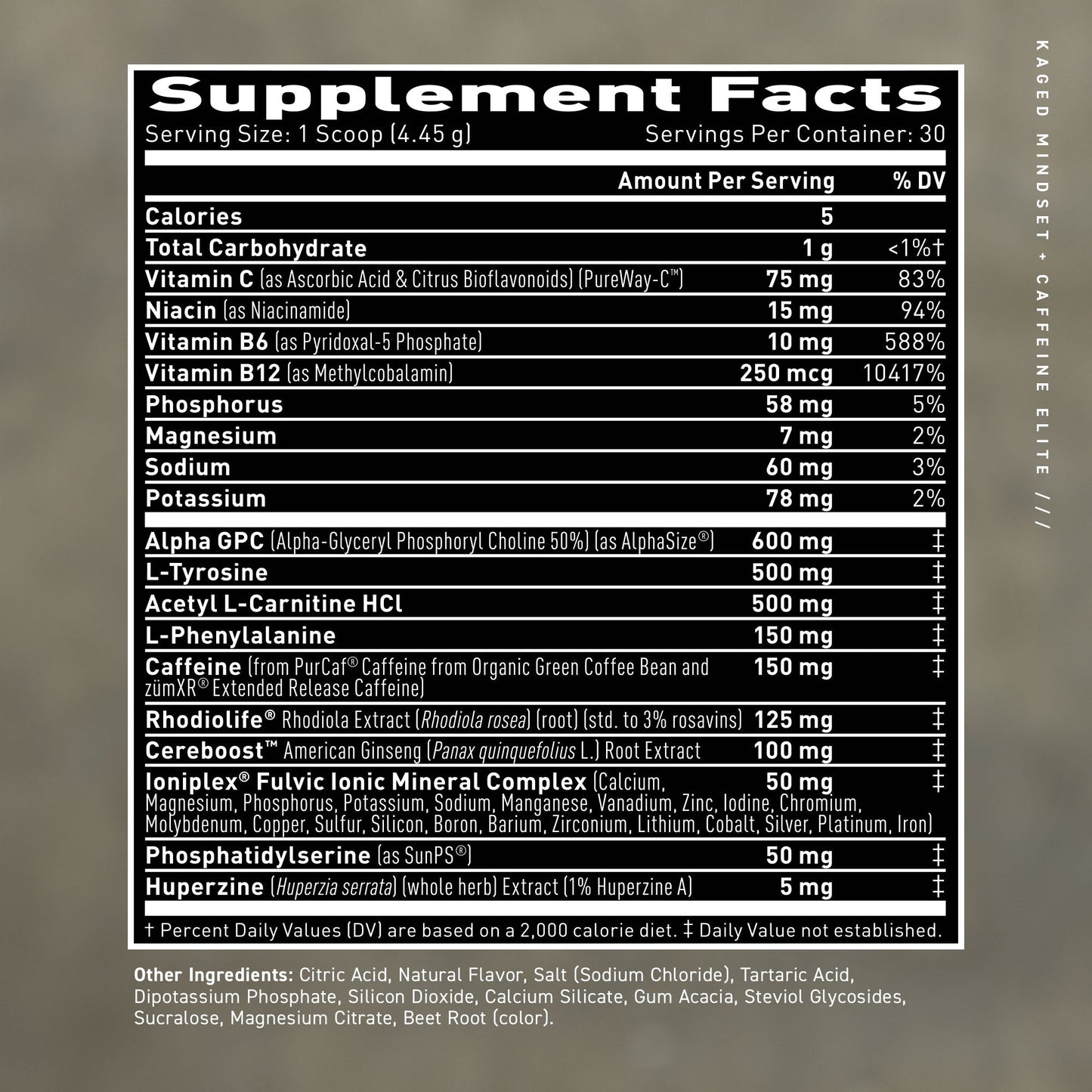 Mindset Elite + Caffeine