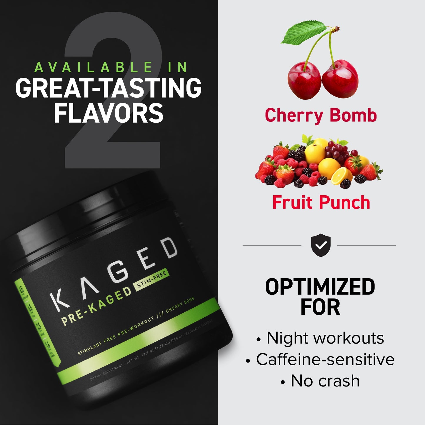 Pre-Workout (Pre-Kaged) Stim Free