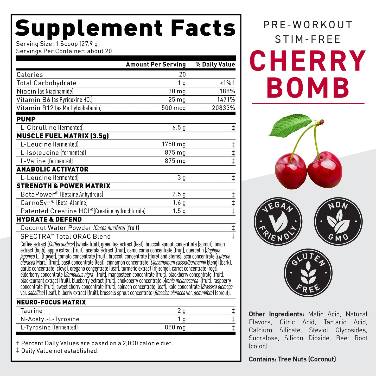 Pre-Workout (Pre-Kaged) Stim Free