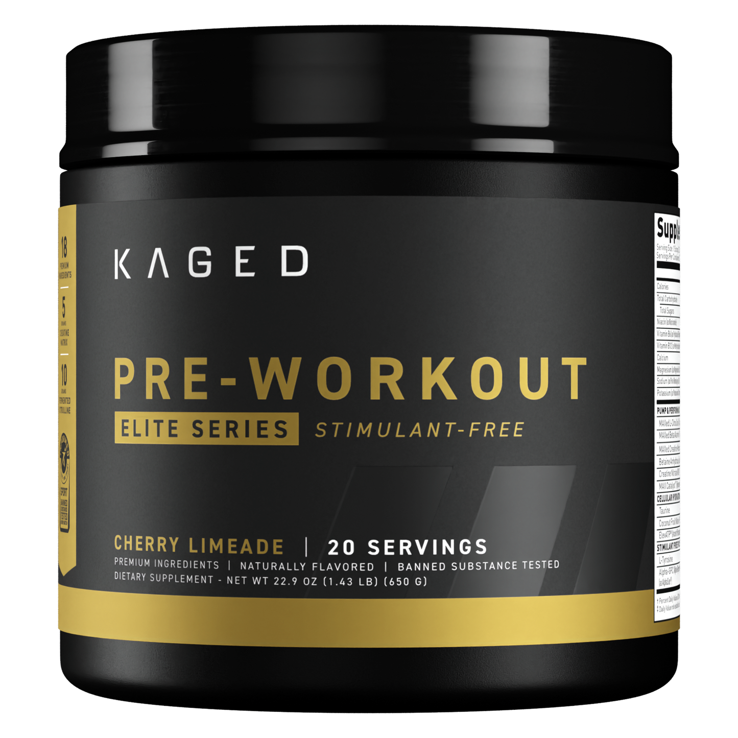 Pre-Workout Elite Stimulant Free